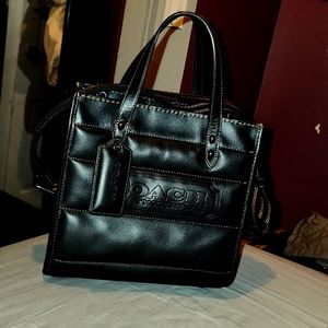 Stylish Coach Quilted Field Tote